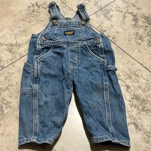 Osh Kosh B’gosh denim overalls